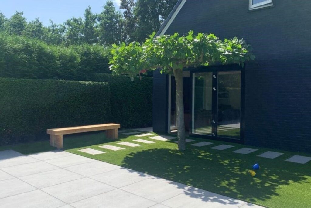 Terras met Beste Koop buitentegels