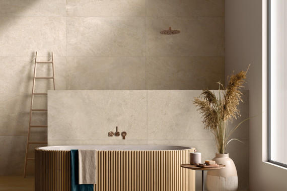 Badkamer met Beste Koop All Around Stone Ivory