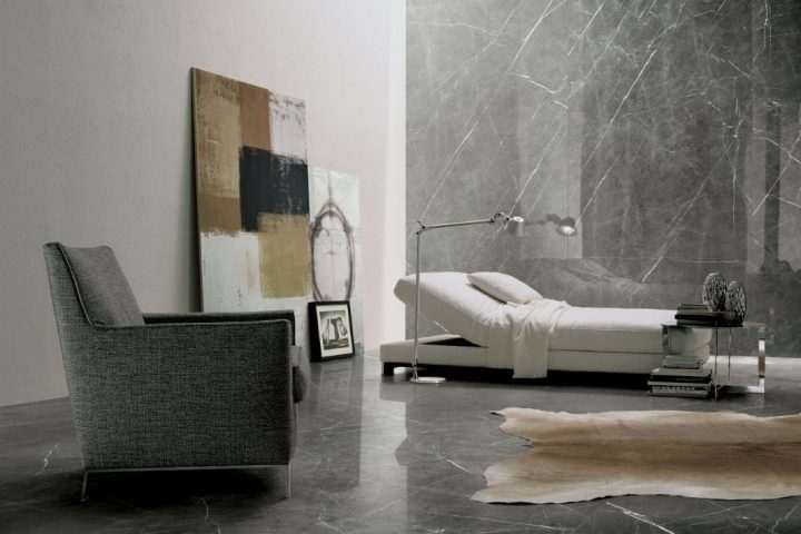 marmerlook Woonkamer tegels
